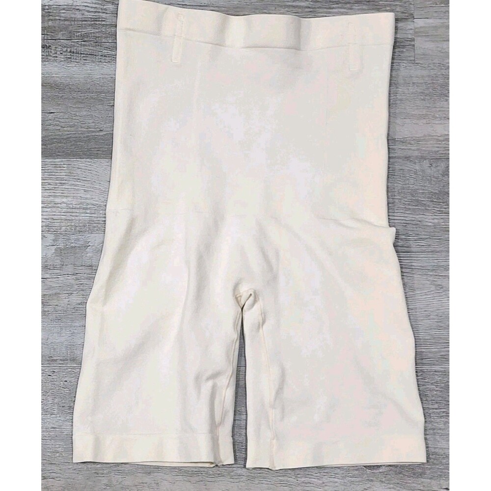 Shapermint Essentials Womens Beige High Waisted Shaper Boyshort Szs  XL/ 2XL